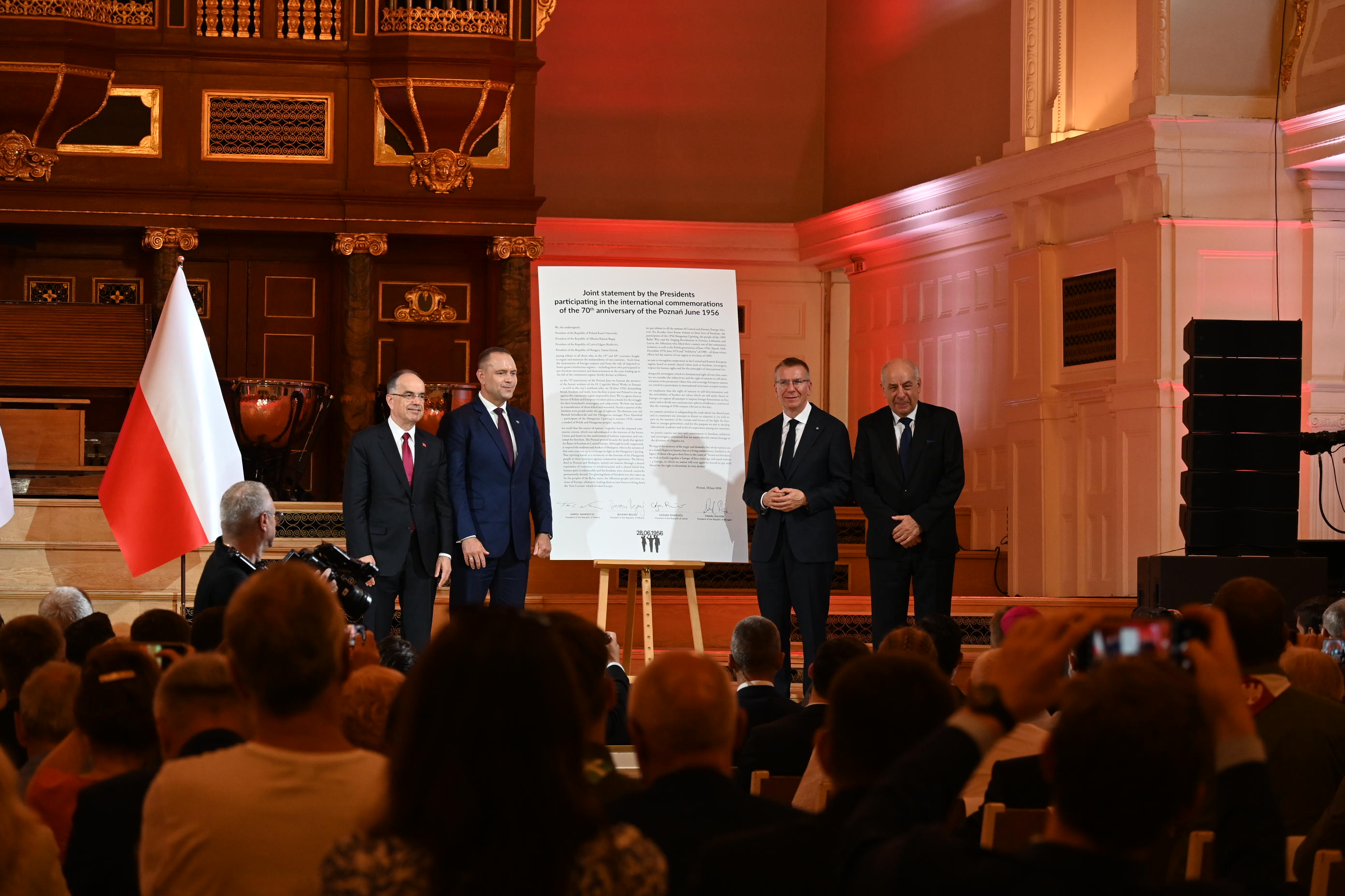 Nowe święto i deklaracja prezydentów. W Poznaniu uczczono 70. rocznicę Czerwca '56