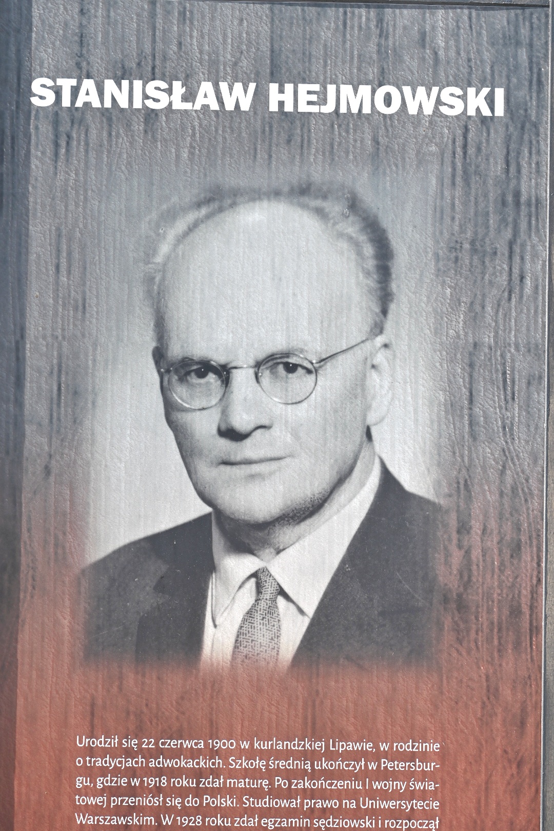 Proces trzech - fragment przemówienia mecenasa Stanisława Hejmowskiego